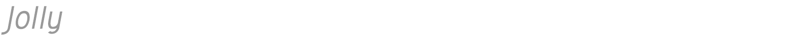 Jolly font preview